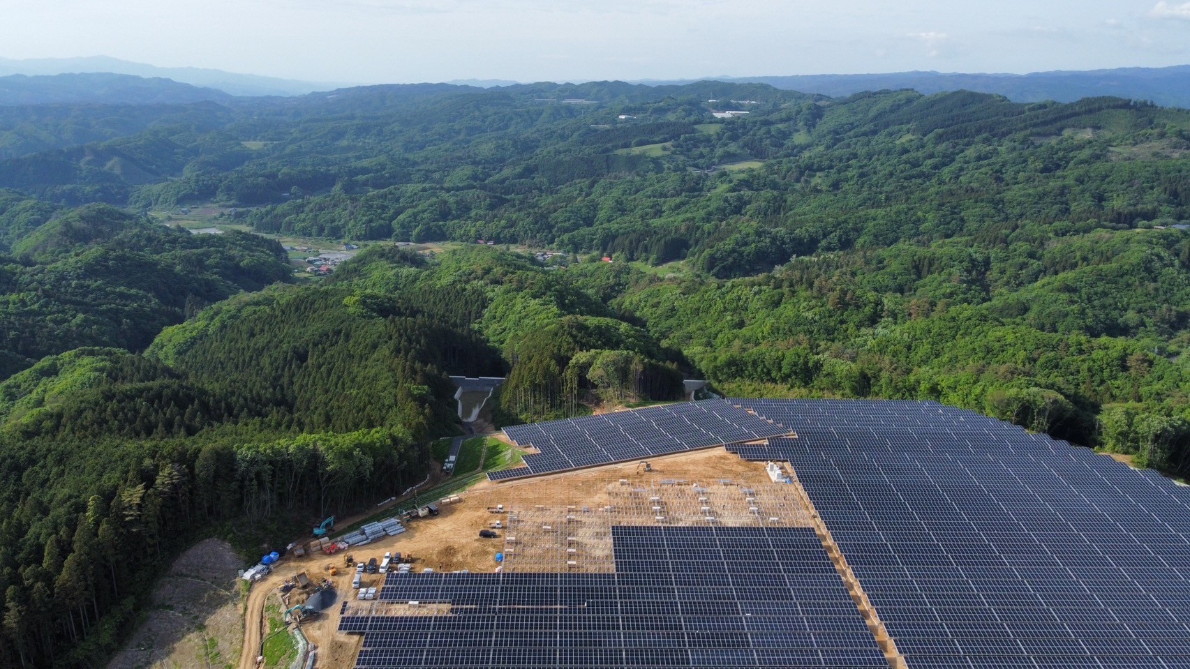 メガソーラー 大規模太陽光発電設備工事